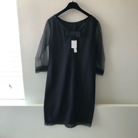 marc jacobs silk tulle ruffle dress - Picture 5 of 6